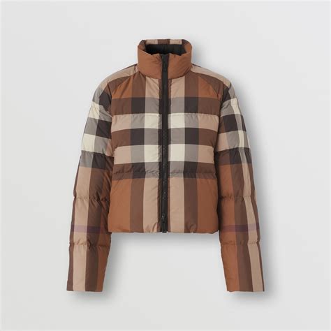 burberry puffer vest womens|burberry check cropped puffer jacket.